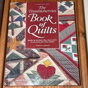 Book of Quilts by Lynette Jensen - Red, Green, and Cream